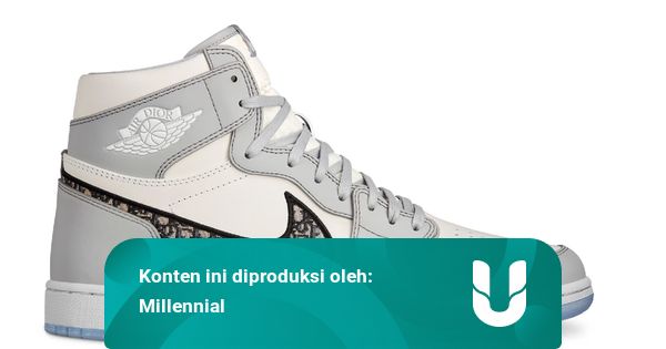Tentang Sneakers Rp 200 Juta Air Jordan 1 OG Dior dan Kisah di Baliknya